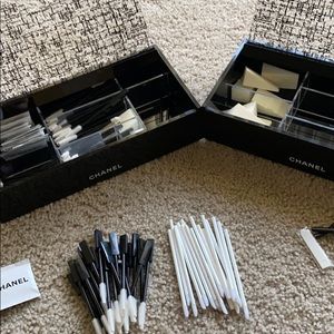 Chanel make up supplies holder